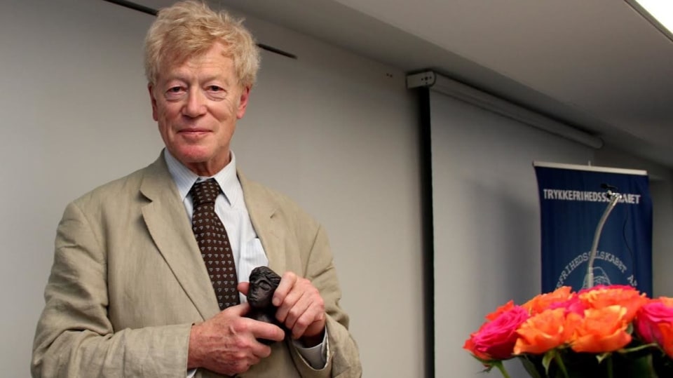 Britský konzervativní filozof a politolog Roger Scruton